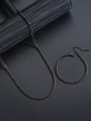 Conjunto Pulseira e Colar Moderna