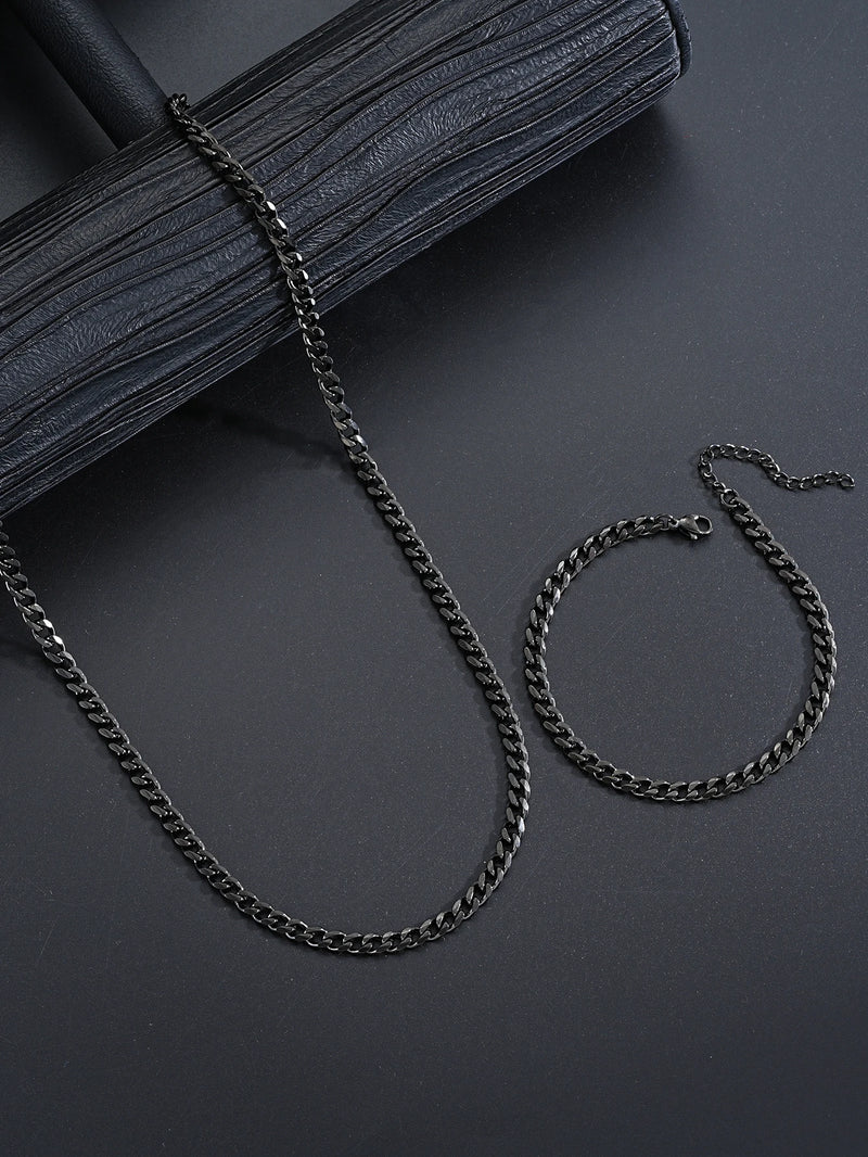 Conjunto Pulseira e Colar Moderna