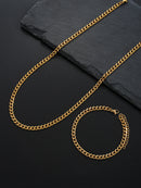 Conjunto Pulseira e Colar Moderna