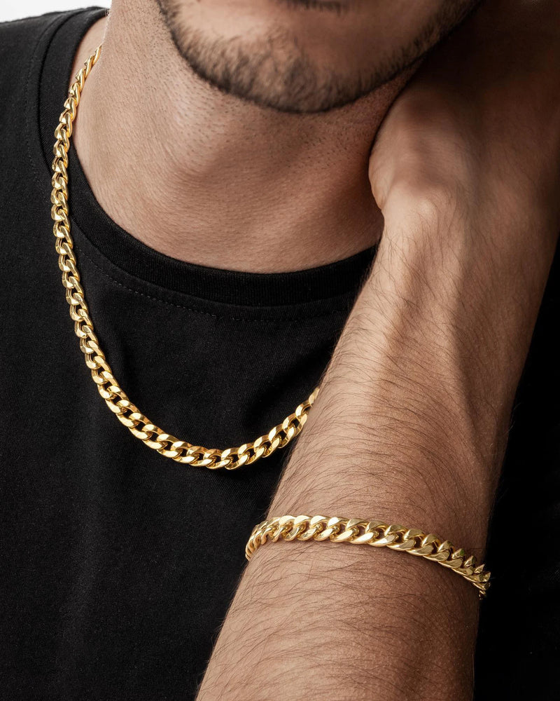 Conjunto Pulseira e Colar Moderna