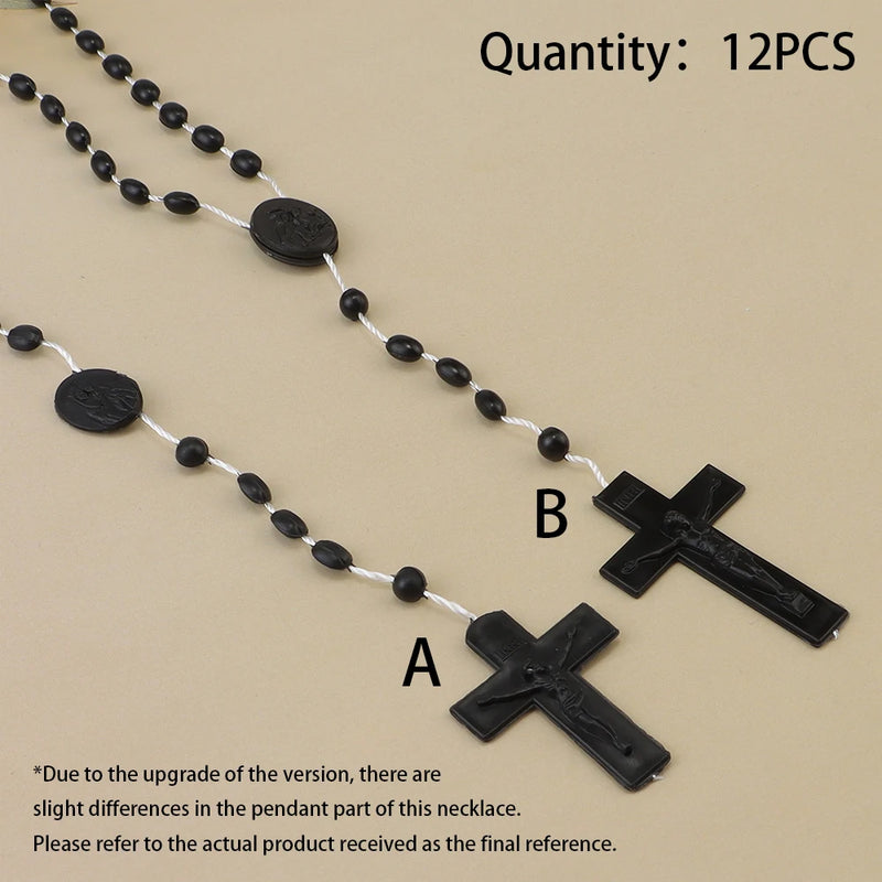 Conjunto com 12 Rosários Católicos