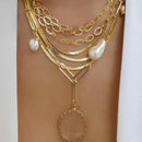 Colar Feminino Multicamadas