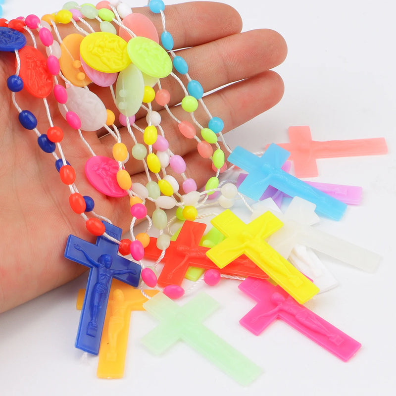 Conjunto com 12 Rosários Católicos
