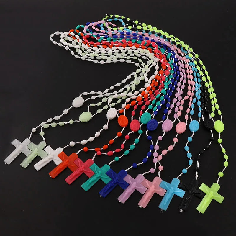 Conjunto com 12 Rosários Católicos