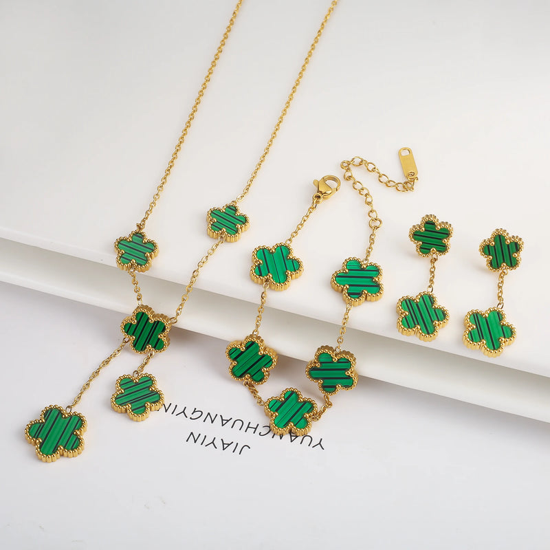 Conjunto Flor Dourada