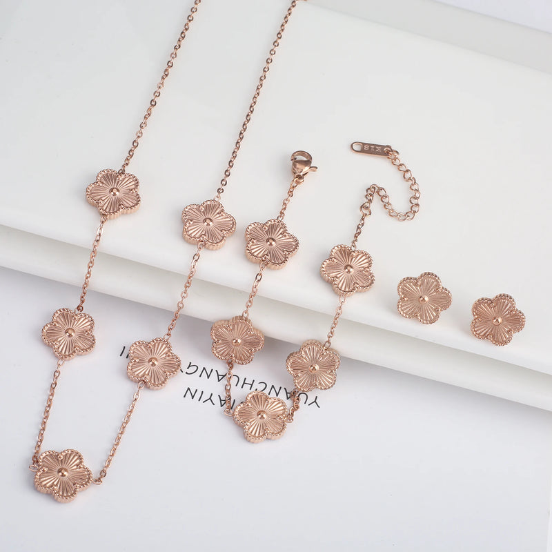 Conjunto Flor Dourada