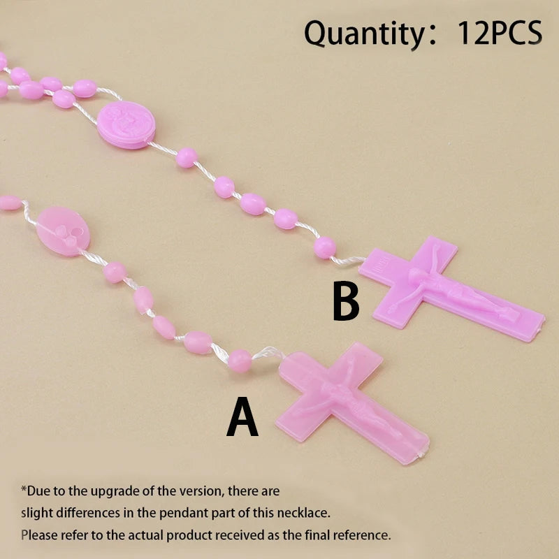 Conjunto com 12 Rosários Católicos
