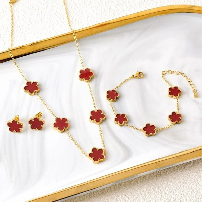 Conjunto Flor Dourada
