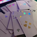 Cartas de Pôquer Luminosas
