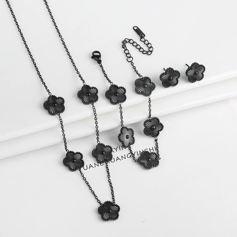Conjunto Flor Dourada