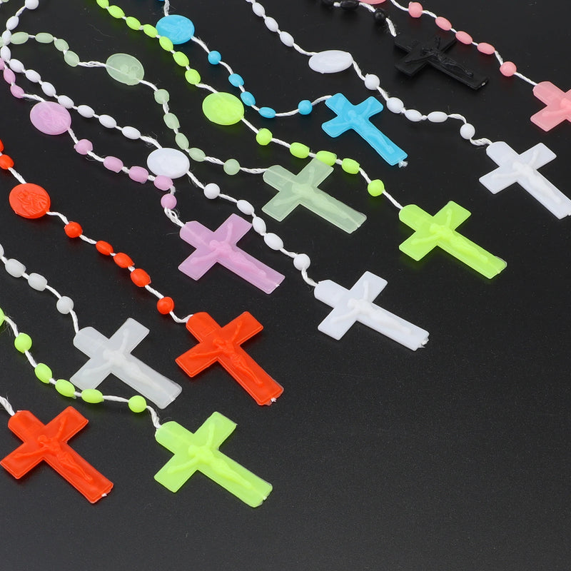 Conjunto com 12 Rosários Católicos