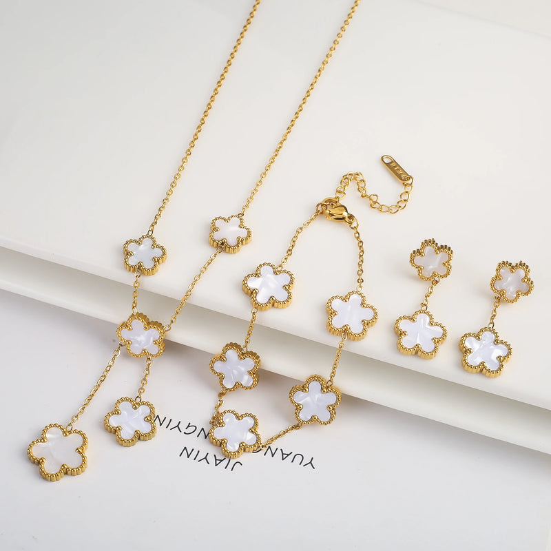 Conjunto Flor Dourada