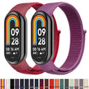 Nylon Loop for xiaomi Mi Band 9 8 Strap NFC SmartWatch Wristband Correa Replacement sport pulsera for Miband 7 6 5 4 3 Bracelet